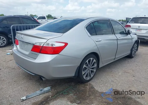 2014 Honda Accord Sport z USA, uszkodzony, nr VIN 1HGCR2F58EA087182